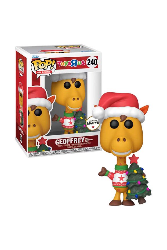 Toys 'R Us POP! Ad Icons Geoffrey Vinyl Bobble Head (with Christmas Tree)