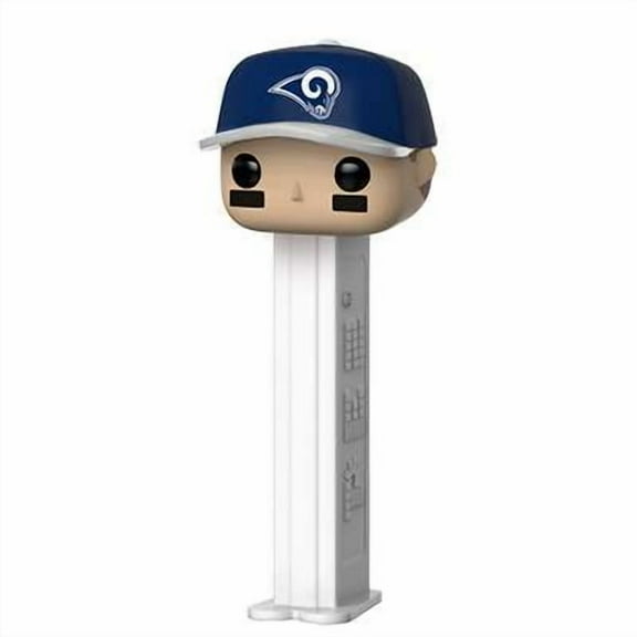 Funko Unisex LA Rams Cap Pez Dispenser Souvenir, White,