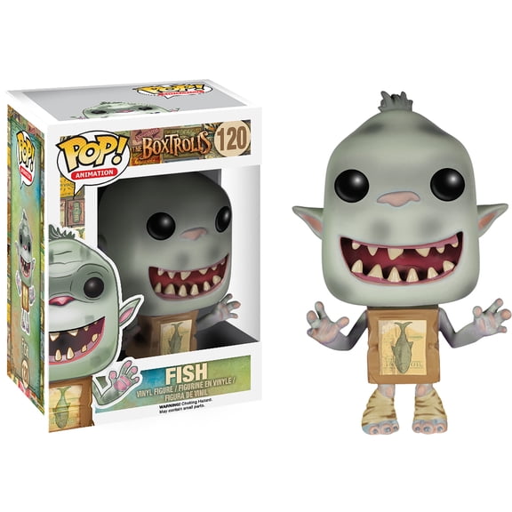 Funko Universal Studios The Boxtrolls Fish Pop Vinyl Figure