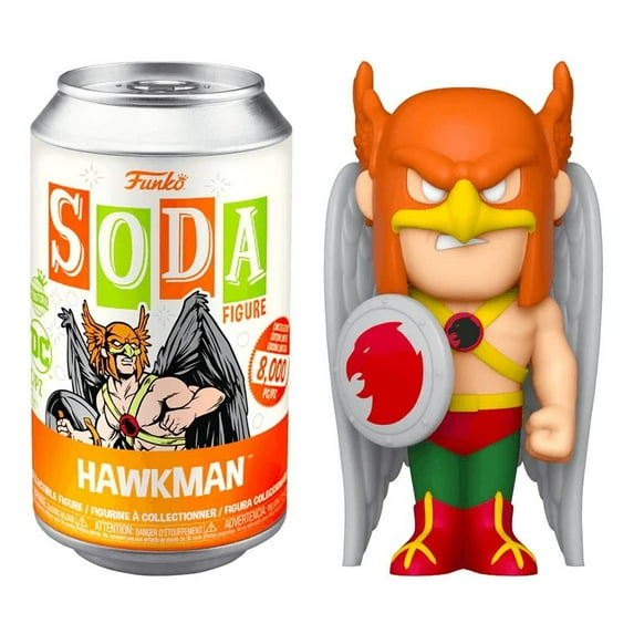 Funko Vinyl SODA DC Comics - Hawkman Figure 8000 Made