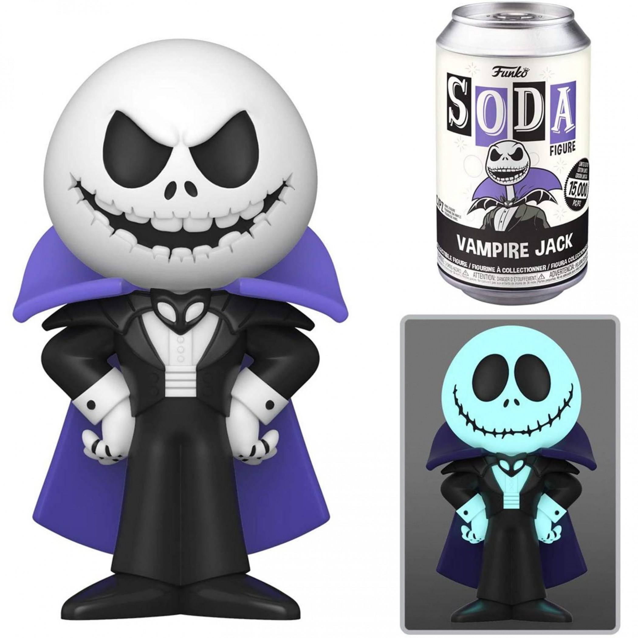 Funko - Vinyl SODA:The Night Before Christmas - Vampire Jack w/Chase