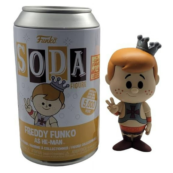 Funko Vinyl Soda: Camp Fundays 2023 - Freddy as He-Man (Limited to 5000 Pieces) Sealed