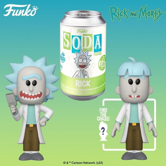 Funko Vinyl Soda Can Rick and Morty Rick Limited Edition 5,000 (Styles May Vary)*