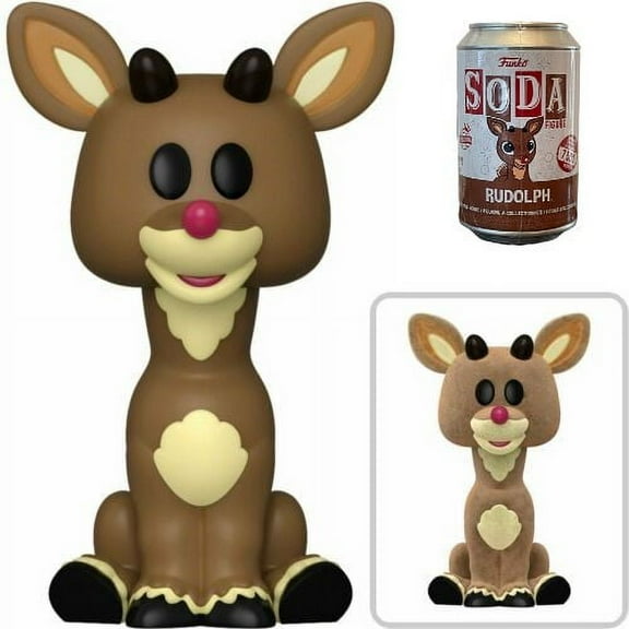 Funko Vinyl Soda Can Rudolph Limited Edition 7,500 (Styles May Vary)*