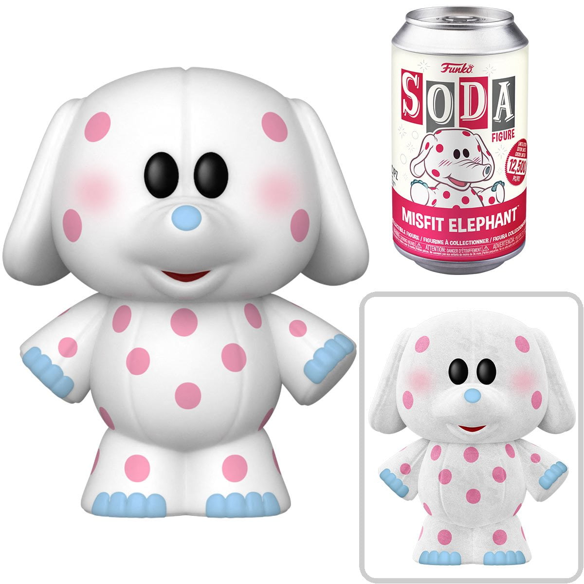 Funko Vinyl Soda Rudolph: Misfit Elephant Limited Edition Figure with  Chance of Chase