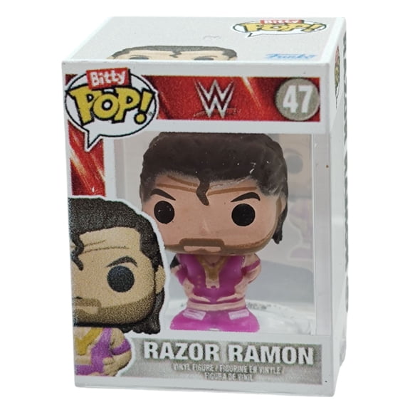 Funko WWE Wrestling Bitty POP! Razor Ramon Micro Figure (No Packaging)