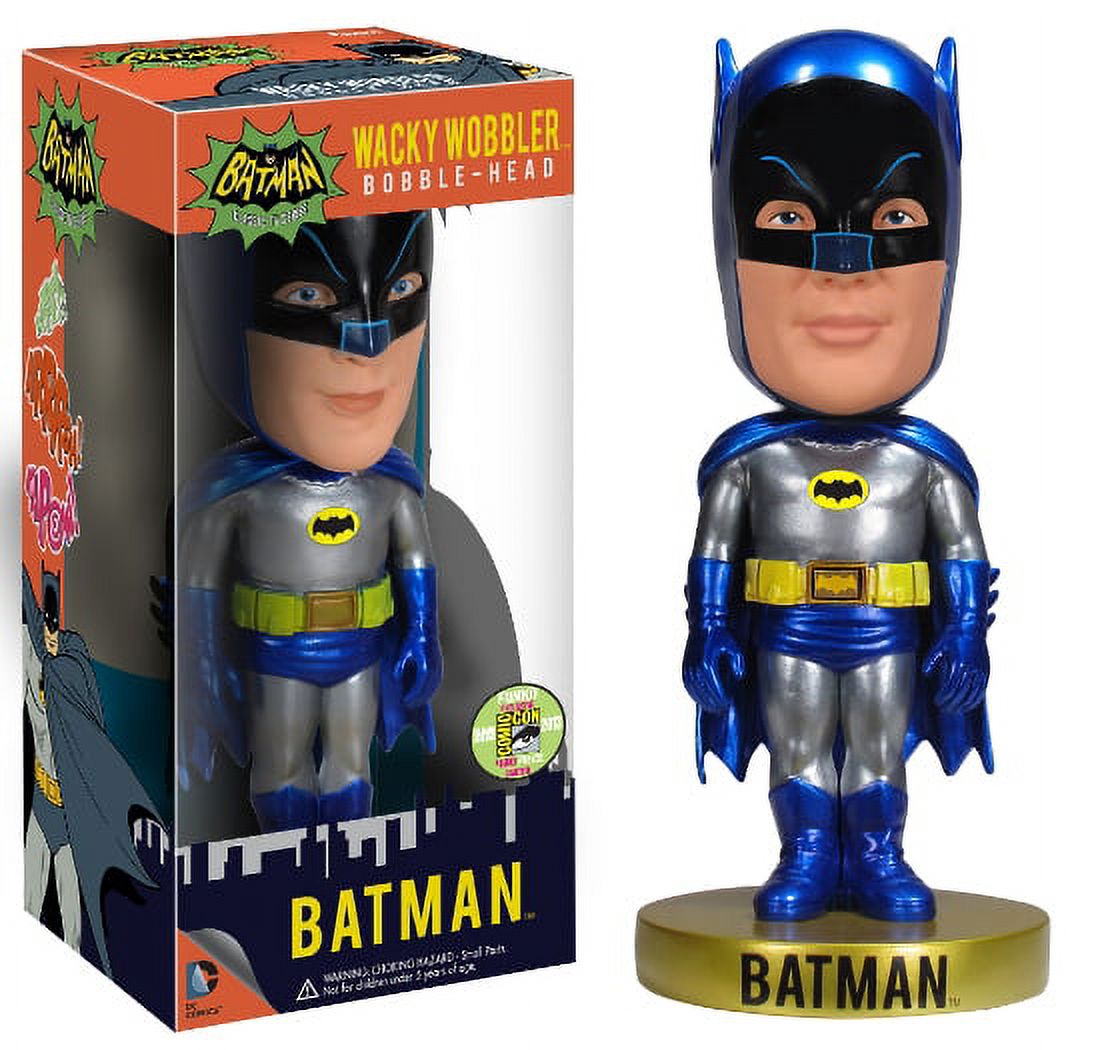 Funko Wacky Wobbler DC Batman (Classic TV) (Metallic) SDCC Sticker ...