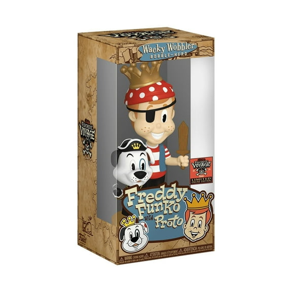 Funko Wacky Wobbler: Freddy Funko - Freddy Funko with Proto Limited Online Edition