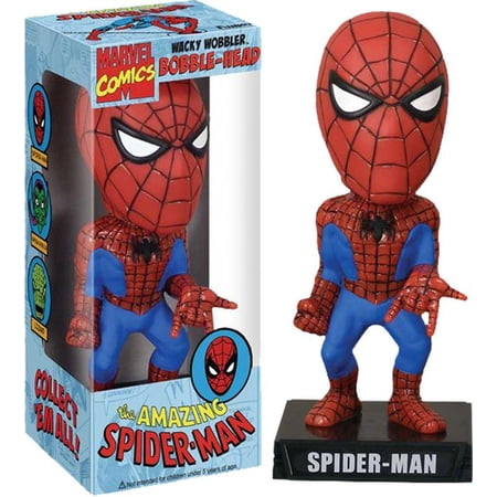 "Funko Wacky Wobbler: Marvel, Spider-Man Bobblehead"