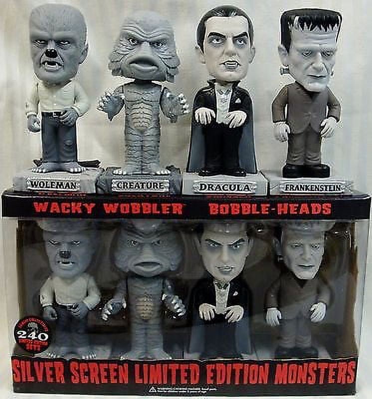 Funko Wacky Wobbler Universal Classic Monsters Silver Screen