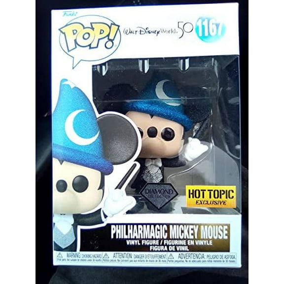 Funko Walt Disney World 50th Anniversary PhilharMagic Mickey Mouse Vinyl Figure (Diamond Collection)