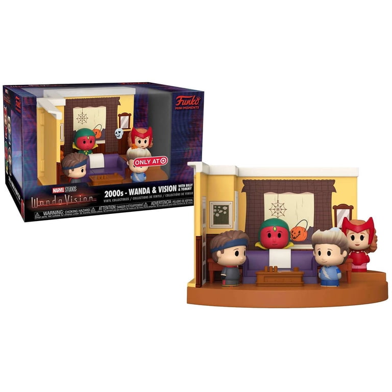 Figurine Vision Halloween – Iron Studio Minico 19cm – WandaVision – Vinyle Officiel – Collection