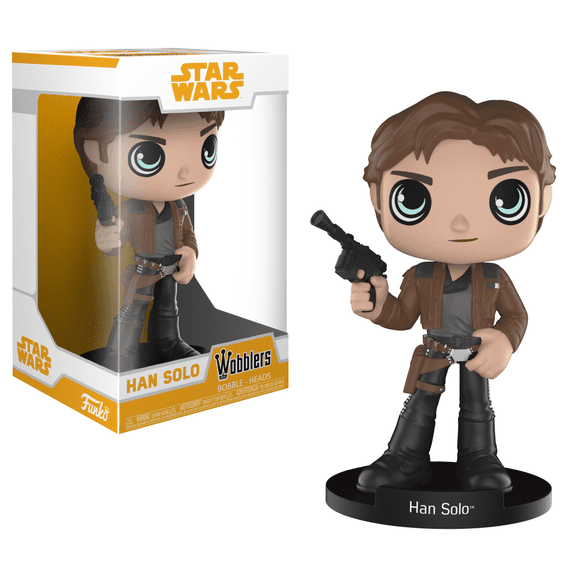 Funko Wobbler Star Wars Solo: Han Solo, Bobblehead Figure