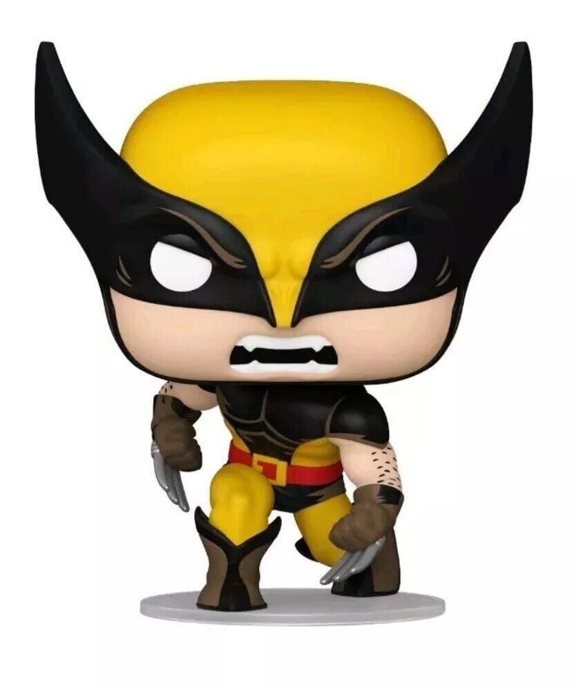 Funko Wolverine (Brown Suit) #1376 Collectible Vinyl Figure, Yellow