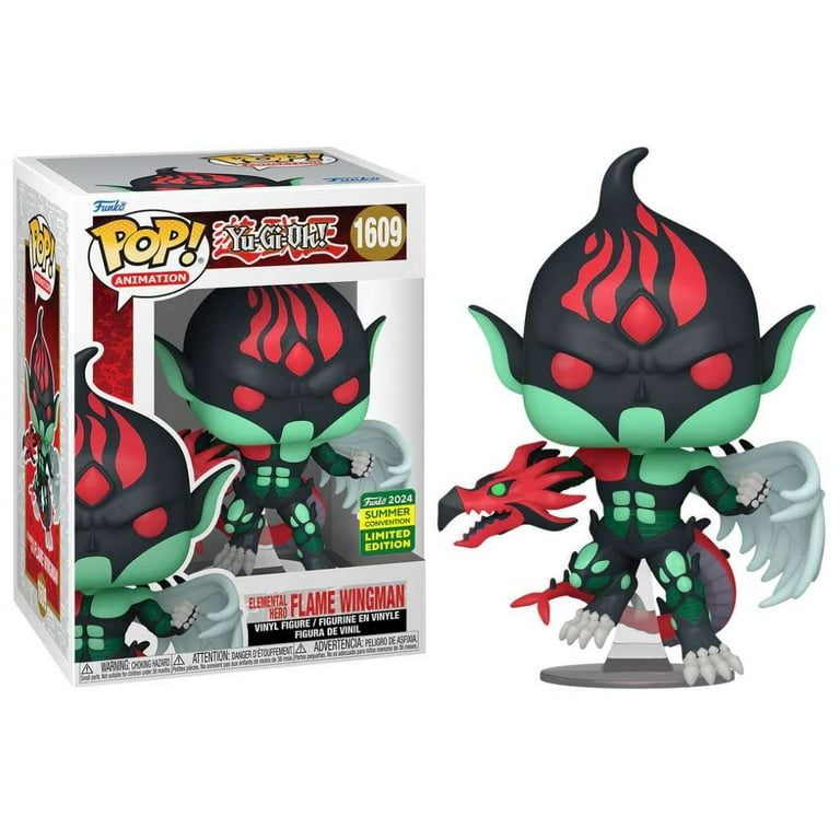 ファンコポップ　Funko pop 遊戯王GX　遊戯十代　フレイムウィングマン Funko YuGiOh POP! Animation Elemental Hero Flame Wingman Vinyl