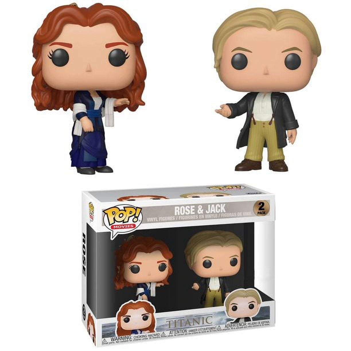Funko pop Movies Titanic Rose & Jack 2 Pack Vinyl Figure Exclusive