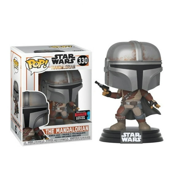 Funko0a Vinyl: Star Wars #330 The Mandalorian 2019 Fall Convention Edition Action Figure Pop! Model Toys Collections