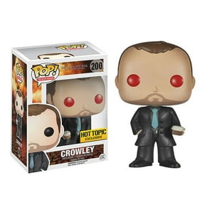 FunkoH: Supernatural Crowley (Red Eyes) #200 Hot Topic Exclusive Vinyl Toys Action Figures POP! with plastic protector