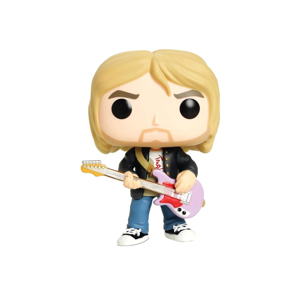FunkoQ Kurt Cobain # 66 (with Purple Mauve Guitar) Vinyl Figure 