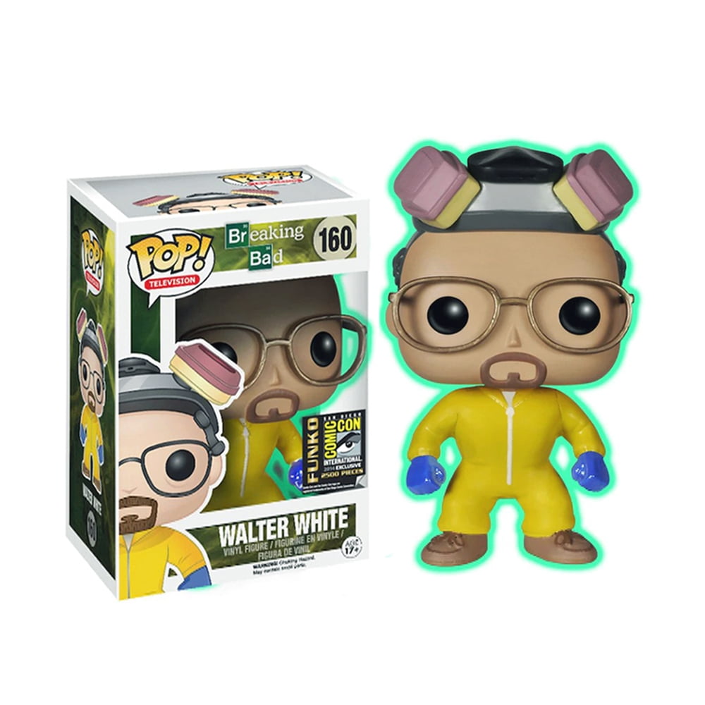 FunkoQ Vinyl Walter White (Glow in the Dark) [SDCC 2014] Breaking Bad 160 Action Figures Pop