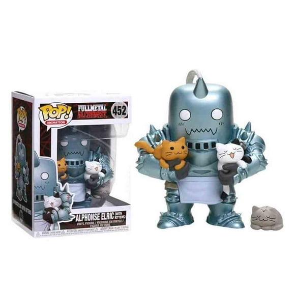 Funkoa #452 Fullmetal Alchemist Alphonse Elric with Kittens Vinyl Figure Pop! Birthday Toys Model w/Plastic protective shell - New!