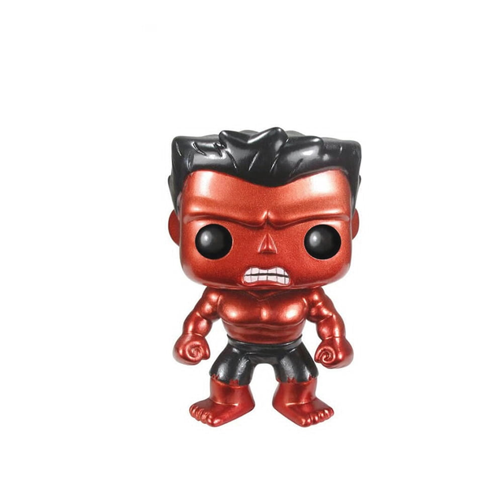 Funko pop red hulk metallic on sale