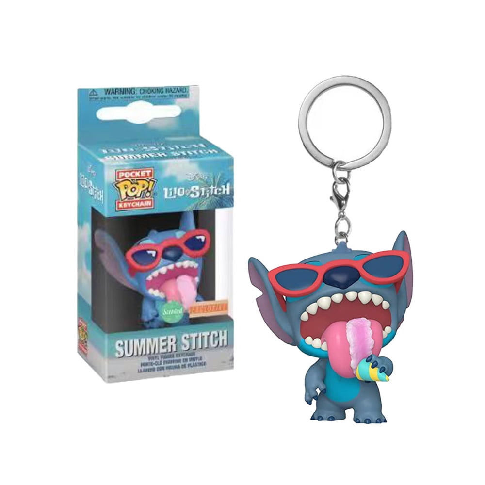 Funkoa Pocket Keychain Vinyl: Summer Scented Stitch Hot Topic Exclusive 