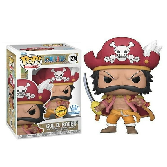 Funkom #1274 Gol D. Roger Chase Shop Exclusive NEW Vinyl Action Figures Pop! Multicolor