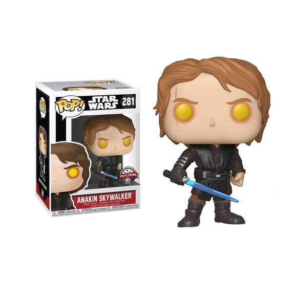 Funkoo Anakin Skywalker #281 Vinyl Figure birthday gift collectible ornaments w/protective Toys Pop