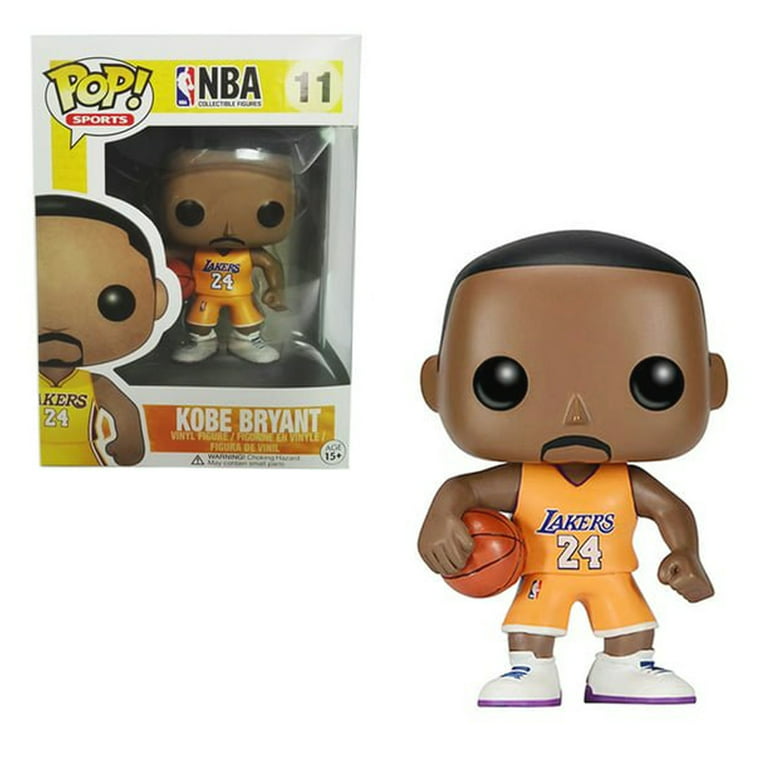Funkoo- Basketball Kobe Bryant #11 Yellow Jersey birthday present birthday  gift collection Pop！（+Plastic protective shell）