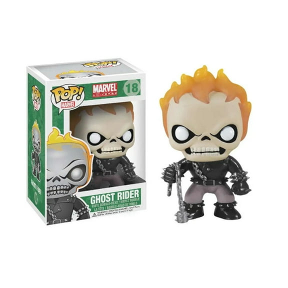 Funkoo Ghost Rider # 18 Vinyl Figure Pop ! Gifts Collectible Toys With Protector