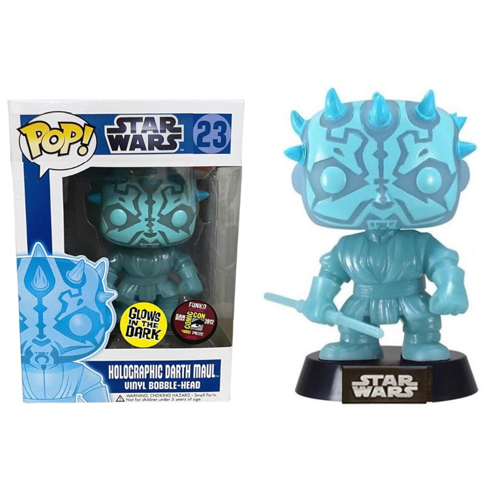 Funkoo Holographic Darth Maul 23 Glow in the Dark Vinyl Figure Pop