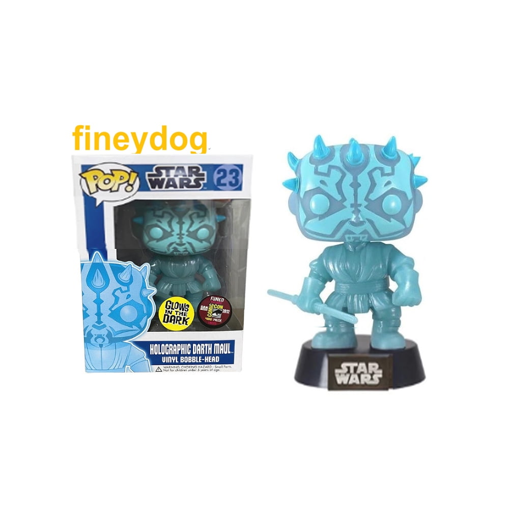 Funkoo Holographic Darth Maul 23 Glow in the Dark Vinyl Figure Pop