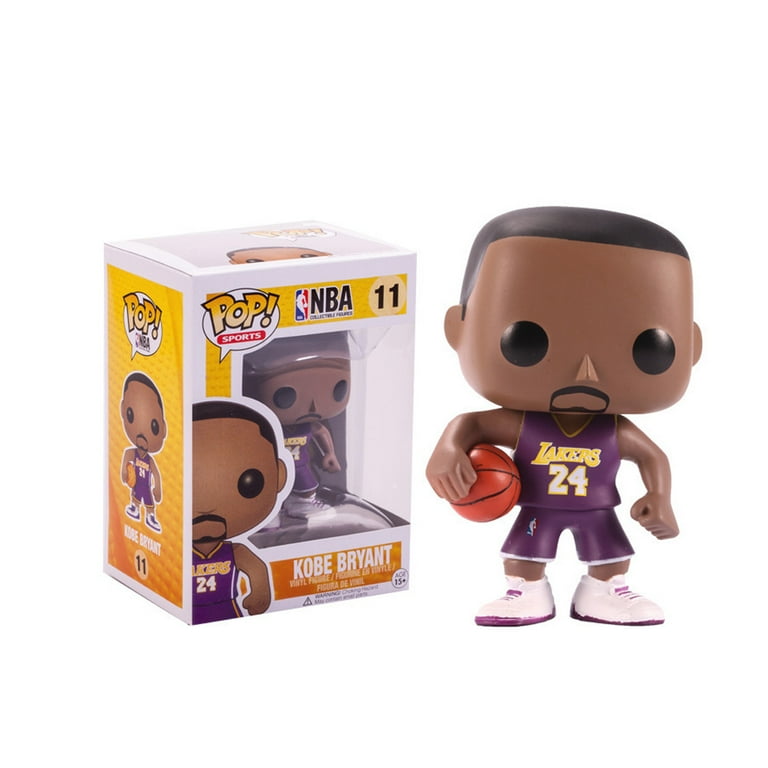 Funkoo Kobe - Bryant #11 [Purple Jersey #24] Basketball NBA Vinyl Figure  Pop ! Gifts Collectible Toys With Protector