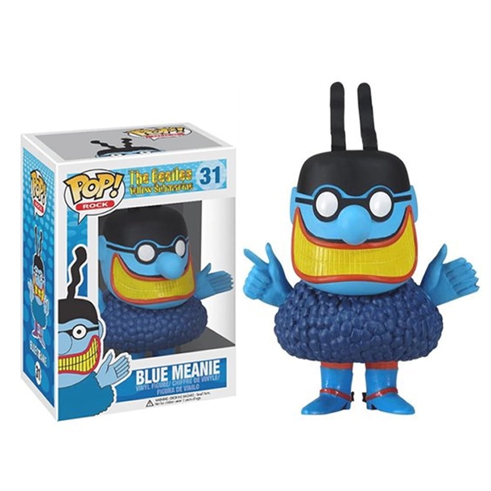 Funkoa Vinyl: Rock Yellow Submarine Blue Meanie #31 Action Figure Pop ...