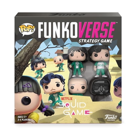 Funkoverse Action Figures, Squid Game, (4 Pack)