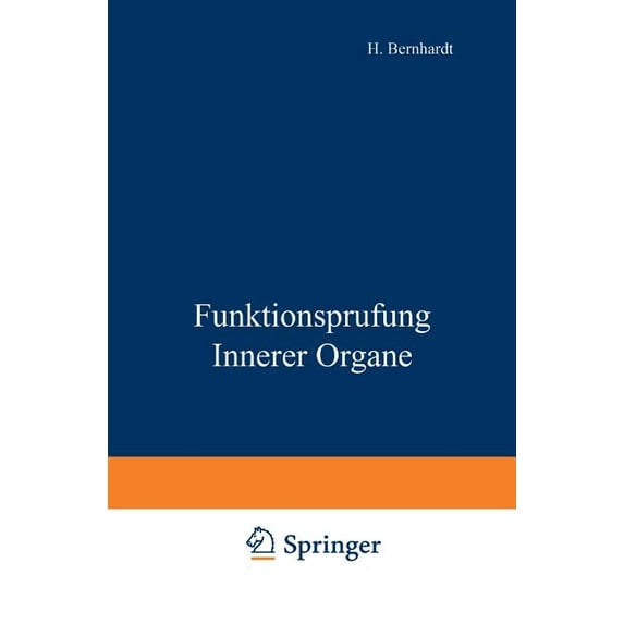 Funktionsprufung Innerer Organe, (Paperback)