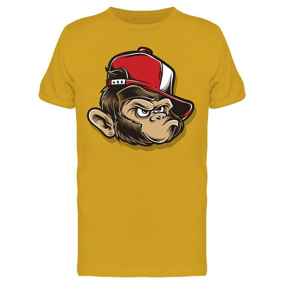 Funky Ape Art T-Shirt Men -Image by Shutterstock, Male Medium