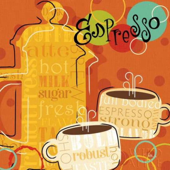 Funky Brew I Canvas Art - Pela Studio (24 x 24)