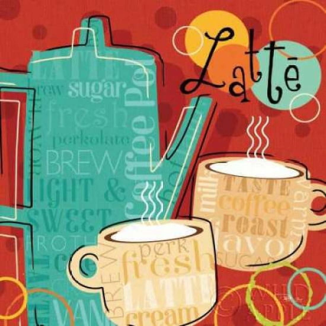Funky Brew III Canvas Art - Pela Studio (24 x 24)