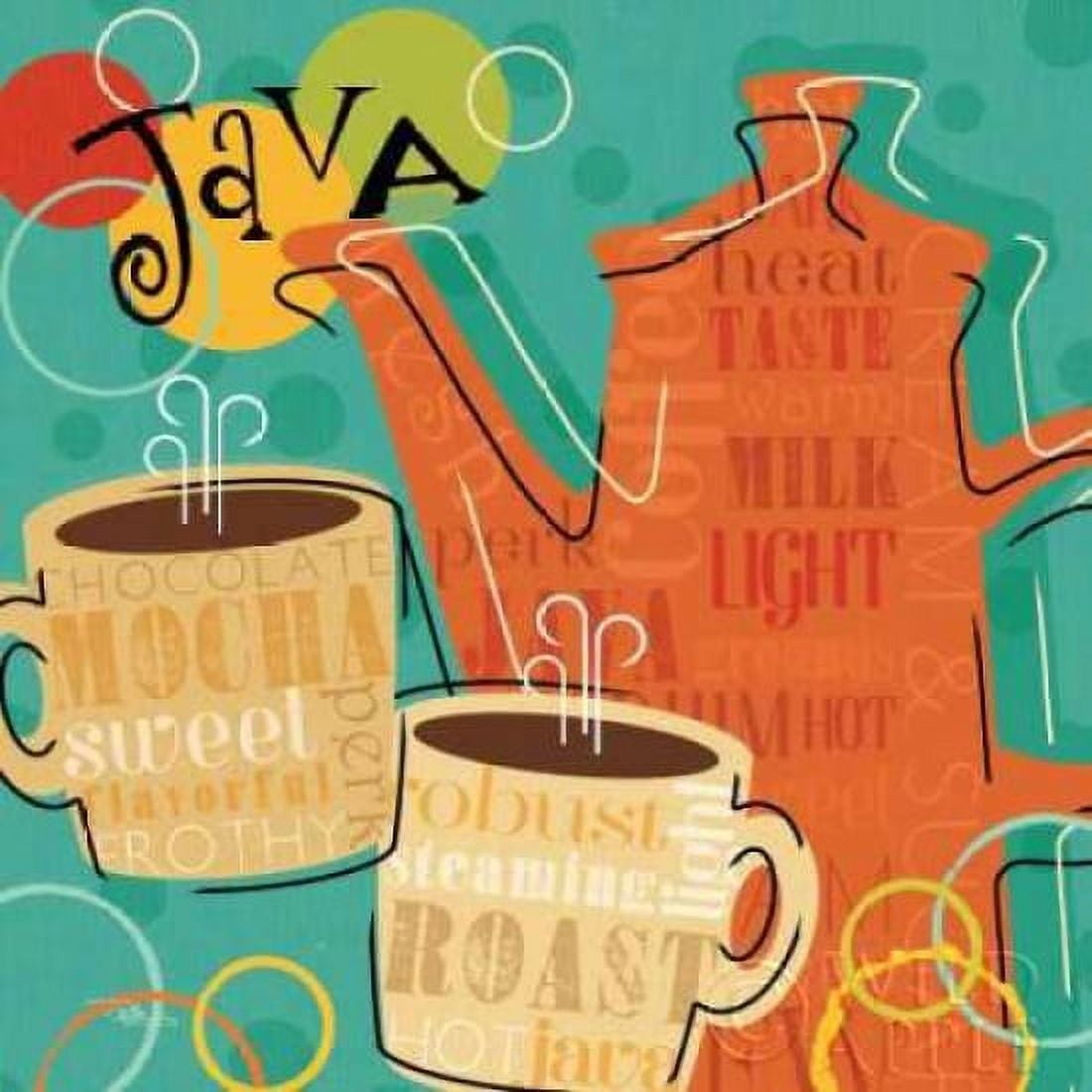 Funky Brew IV Canvas Art - Pela Studio (24 x 24)