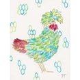 thumbnail image 1 of Funky Chicken 1 Poster Print by Beverly Dyer, 1 of 2