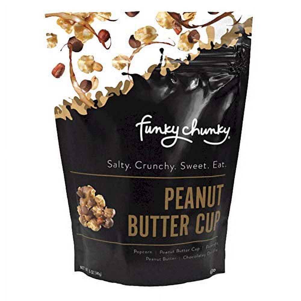 Funky Chunky Peanut Butter Cup Popcorn, 5 Ounce