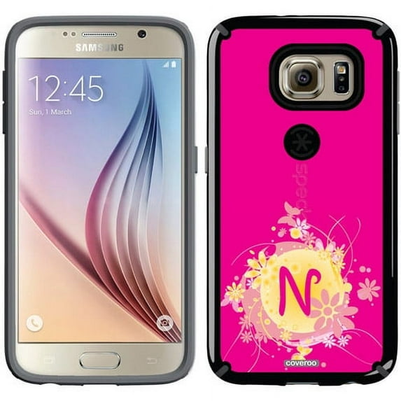 Funky Floral N Design on Samsung Galaxy S6 CandyShell Case by Speck