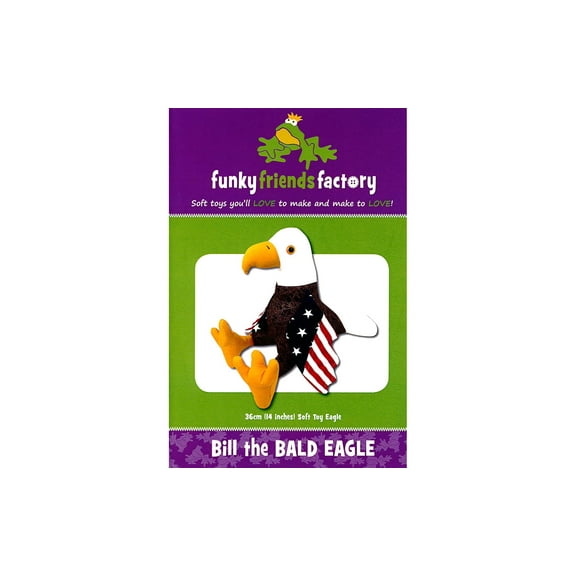 Funky Friends Factory Bill the Bald Eagle Ptrn
