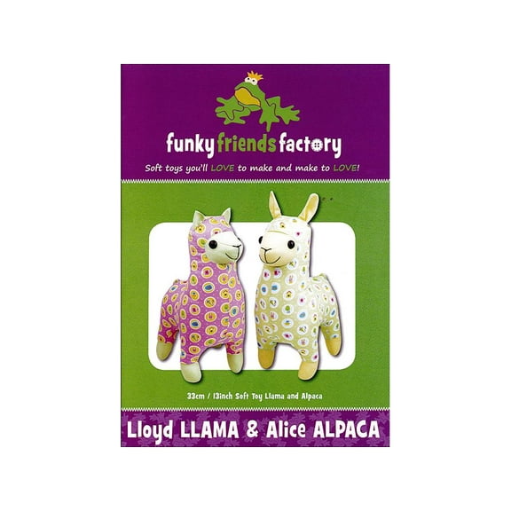 Funky Friends Factory Lloyd Llama &Alice AlpacaPtn