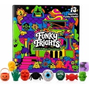 Funky Frights Squish O Ween Countdown Advent Calendar with Halloween Stress Balls Collection