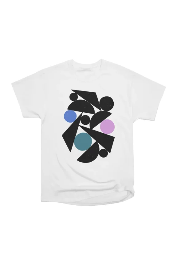 Funky Geometry No 12 T-Shirt Tee Gift For Him Merch For Her Apparel For Friend