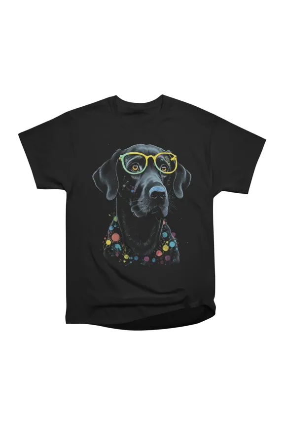 Funky Golden Lab T-Shirt Tee Gift For Him Merch For Her Apparel For Friend