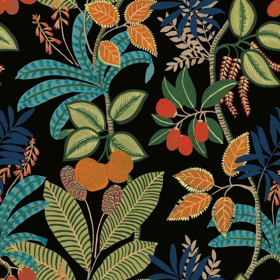 Funky Jungle Peel and Stick Wallpaper